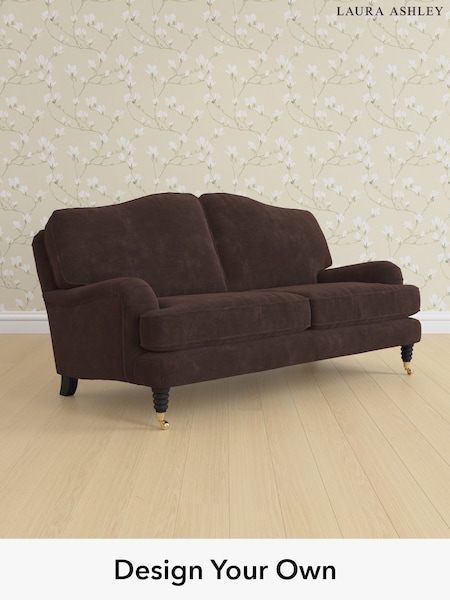 Alwyn Velvet/Chocolate Brown Lynden By Laura Ashley (W46888) | £1,275