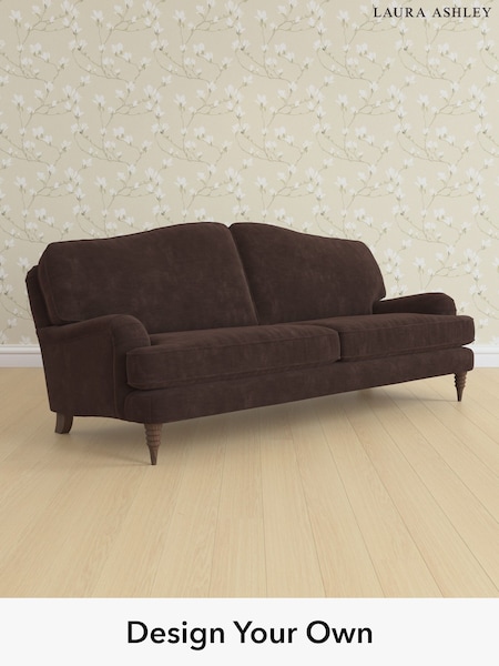 Alwyn Velvet/Chocolate Brown Lynden By Laura Ashley (W46888) | £1,500