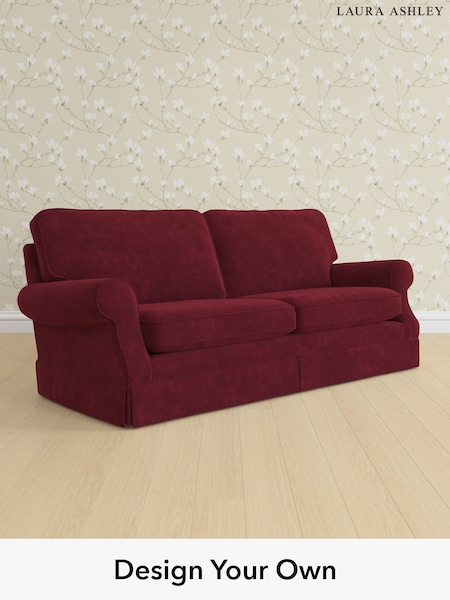 Alwyn Velvet/Burgundy Red Padstow By Laura Ashley (W46904) | £1,425