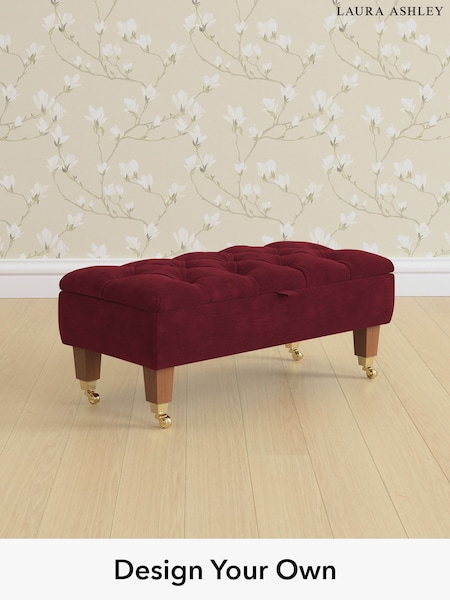 Alwyn Velvet/Burgundy Red Penarth By Laura Ashley (W46905) | £425