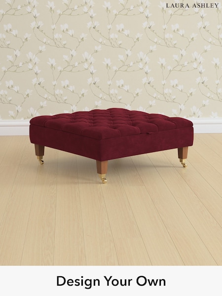 Alwyn Velvet/Burgundy Red Penarth By Laura Ashley (W46905) | £575