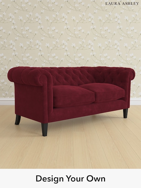 Alwyn Velvet/Burgundy Red Penarth By Laura Ashley (W46905) | £1,525