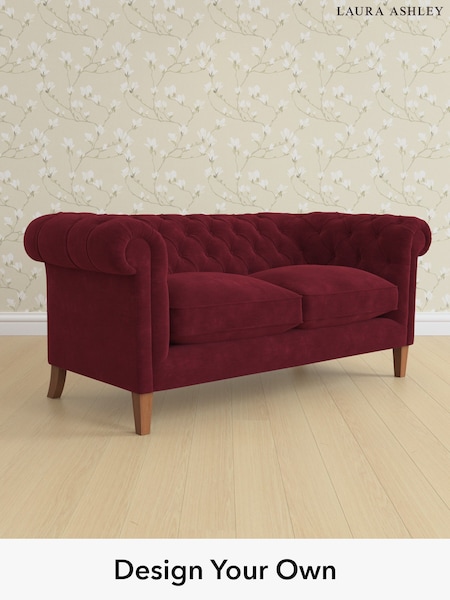 Alwyn Velvet/Burgundy Red Penarth By Laura Ashley (W46905) | £1,525