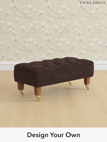 Alwyn Velvet/Chocolate Brown Penarth By Laura Ashley (W46906) | £425