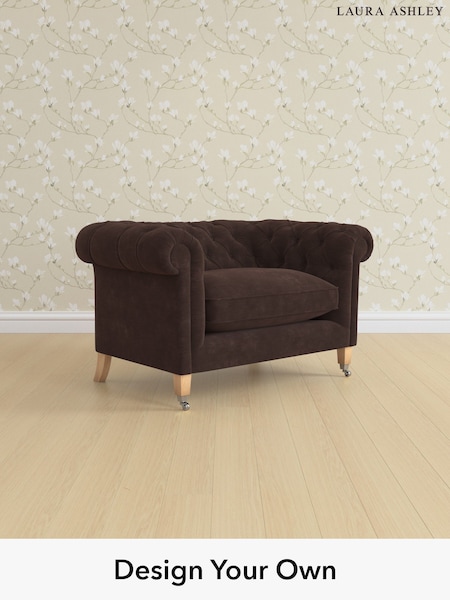Alwyn Velvet/Chocolate Brown Penarth By Laura Ashley (W46906) | £1,300