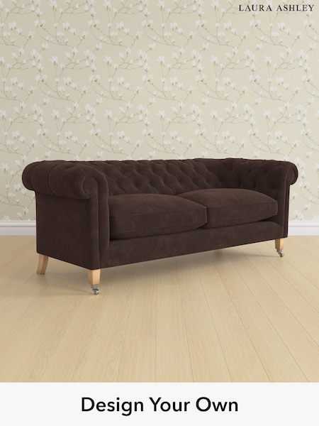 Alwyn Velvet/Chocolate Brown Penarth By Laura Ashley (W46906) | £1,725