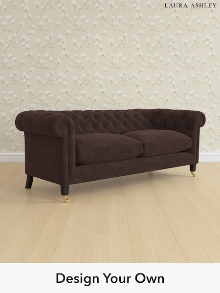 Alwyn Velvet/Chocolate Brown Penarth By Laura Ashley (W46906) | £1,725