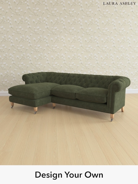 Alwyn Velvet/Ivy Green Penarth By Laura Ashley (W46907) | £2,575