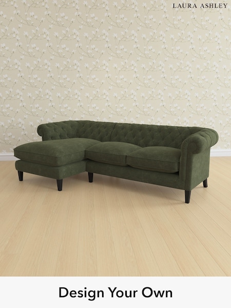 Alwyn Velvet/Ivy Green Penarth By Laura Ashley (W46907) | £2,575