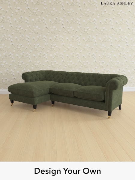 Alwyn Velvet/Ivy Green Penarth By Laura Ashley (W46907) | £2,575