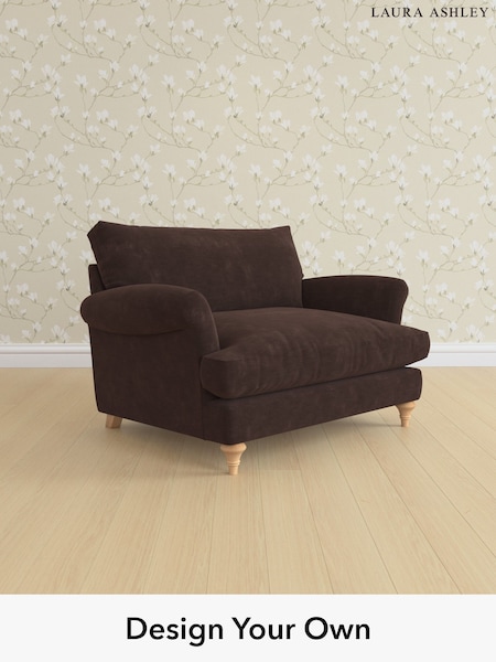 Alwyn Velvet/Chocolate Brown Westley By Laura Ashley (W46908) | £1,000