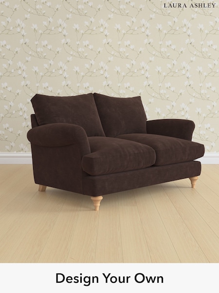 Alwyn Velvet/Chocolate Brown Westley By Laura Ashley (W46908) | £1,225
