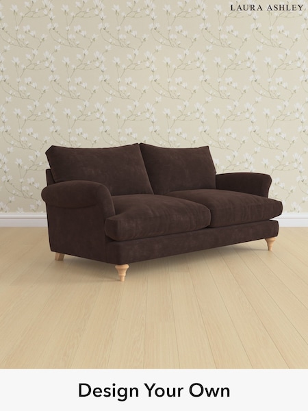 Alwyn Velvet/Chocolate Brown Westley By Laura Ashley (W46908) | £1,425