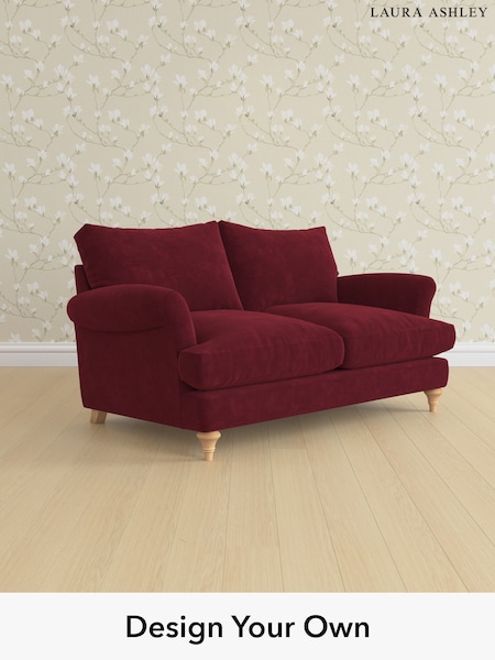 Alwyn Velvet/Burgundy Red Westley By Laura Ashley (W46914) | £1,325