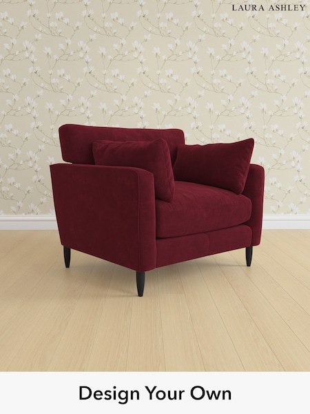 Alwyn Velvet/Burgundy Red Radcliffe By Laura Ashley (W46915) | £1,075