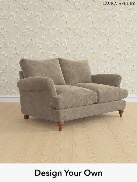 Alwyn Velvet/Truffle Natural Westley By Laura Ashley (W46921) | £1,225