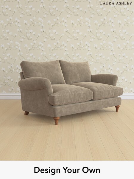 Alwyn Velvet/Truffle Natural Westley By Laura Ashley (W46921) | £1,325