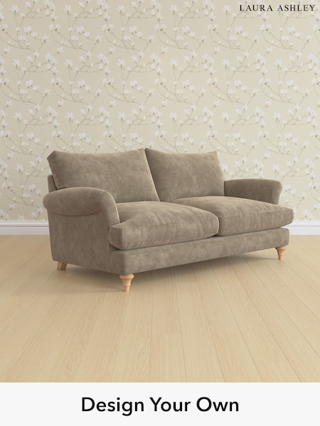 Alwyn Velvet/Truffle Natural Westley By Laura Ashley (W46921) | £1,425