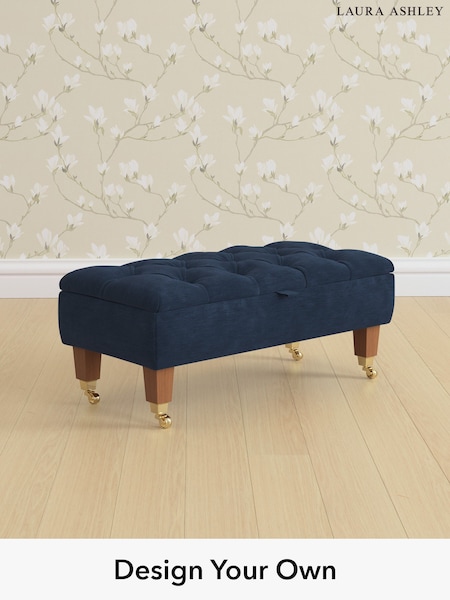 Alwyn Velvet/Midnight Navy Penarth By Laura Ashley (W46923) | £425