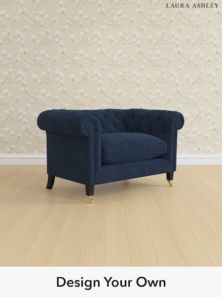 Alwyn Velvet/Midnight Navy Penarth By Laura Ashley (W46923) | £1,300