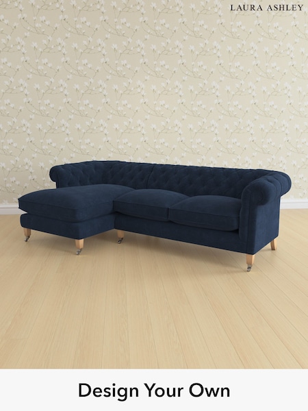 Alwyn Velvet/Midnight Navy Penarth By Laura Ashley (W46923) | £2,575