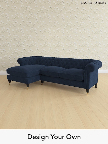 Alwyn Velvet/Midnight Navy Penarth By Laura Ashley (W46923) | £2,575