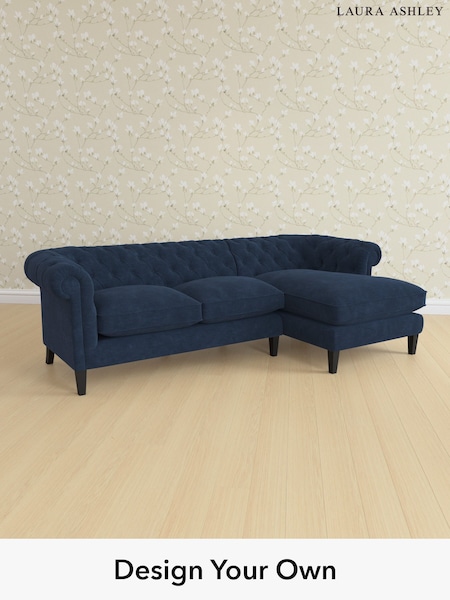 Alwyn Velvet/Midnight Navy Penarth By Laura Ashley (W46923) | £2,575