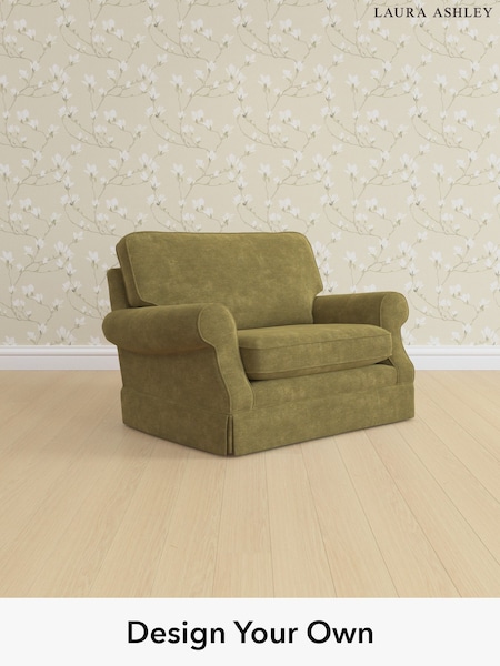 Alwyn Velvet/Olive Green Padstow By Laura Ashley (W46924) | £1,050
