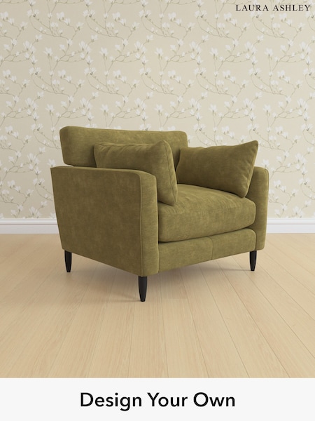 Alwyn Velvet/Olive Green Radcliffe By Laura Ashley (W46925) | £1,075