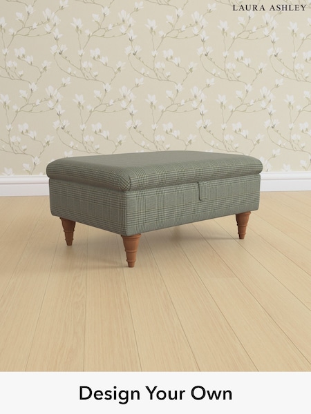 Birchgrove Check/Olive Green Beaumaris By Laura Ashley (W46997) | £625
