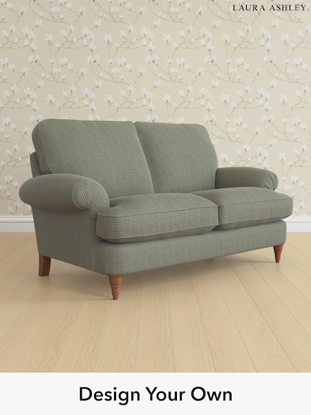 Birchgrove Check/Olive Green Beaumaris By Laura Ashley (W46997) | £1,375