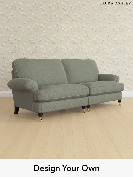 Birchgrove Check/Olive Green Beaumaris By Laura Ashley (W46997) | £1,675