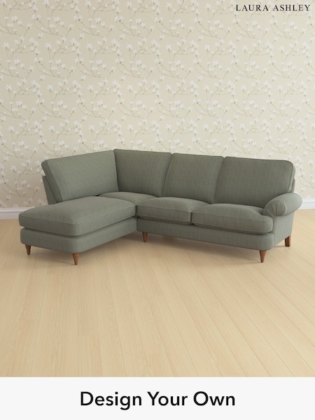 Birchgrove Check/Olive Green Beaumaris By Laura Ashley (W46997) | £2,550