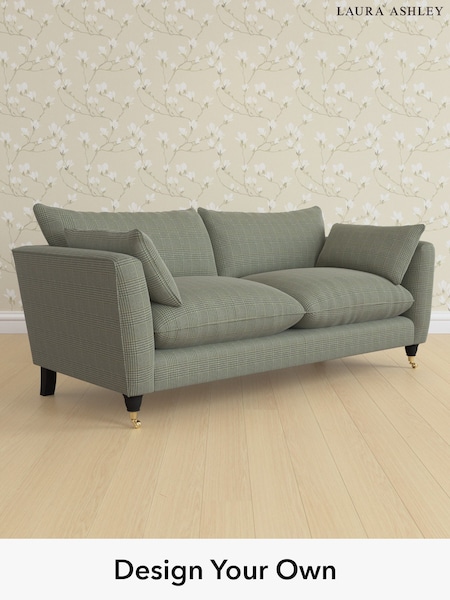 Birchgrove Check/Olive Green Casterton By Laura Ashley (W47003) | £1,575