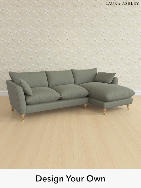 Birchgrove Check/Olive Green Casterton By Laura Ashley (W47003) | £2,375