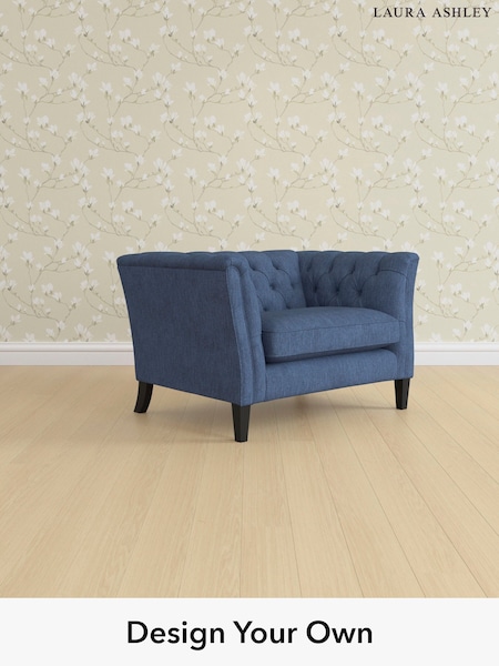 Bainton/Midnight Navy Chatsworth Button Back By Laura Ashley (W47007) | £1,050