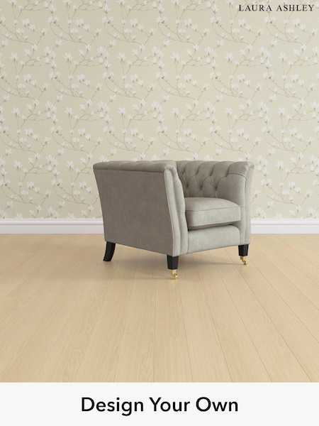 Bainton/Pale Steel Grey Chatsworth Button Back By Laura Ashley (W47033) | £950