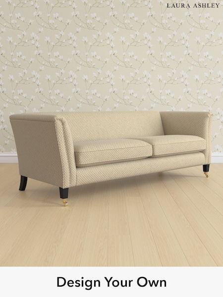 Chequers/Hazelnut Natural Chatsworth By Laura Ashley (W47037) | £1,400