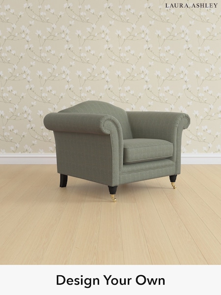Birchgrove Check/Olive Green Gloucester By Laura Ashley (W47059) | £950