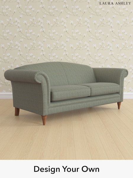 Birchgrove Check/Olive Green Gloucester By Laura Ashley (W47059) | £1,575