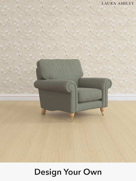 Birchgrove Check/Olive Green Kingston By Laura Ashley (W47060) | £975