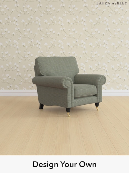Birchgrove Check/Olive Green Kingston By Laura Ashley (W47060) | £975