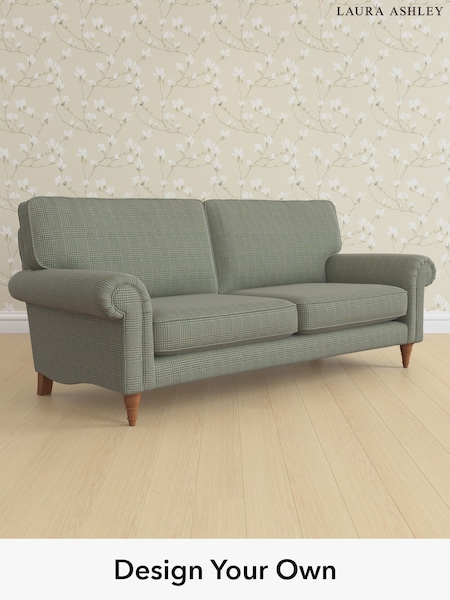 Birchgrove Check/Olive Green Kingston By Laura Ashley (W47060) | £1,575