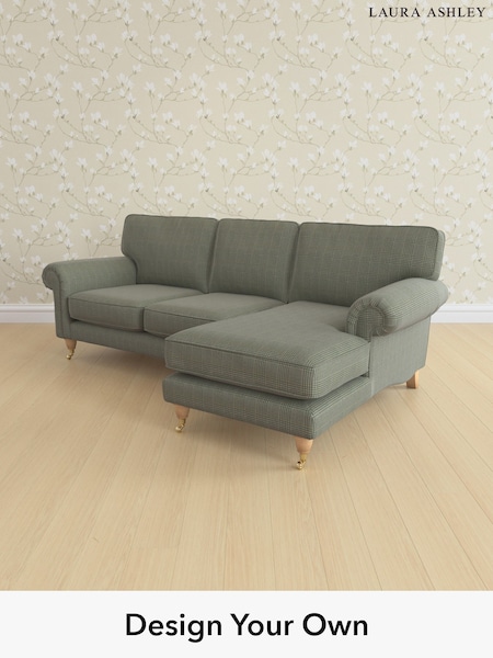 Birchgrove Check/Olive Green Kingston By Laura Ashley (W47060) | £2,325