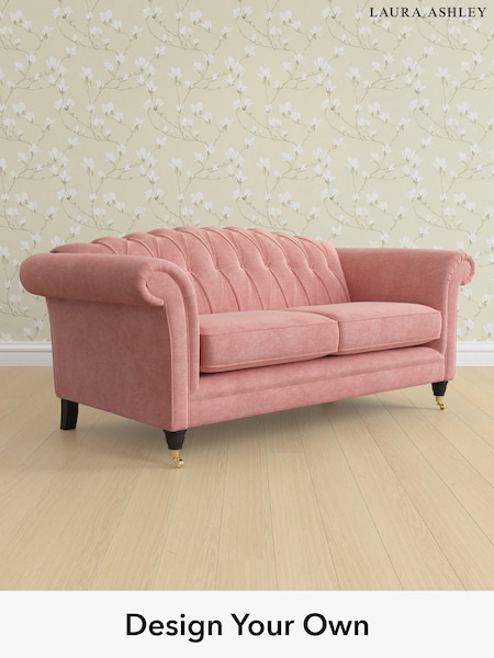 Bainton/Old Rose Pink Gloucester Button Back By Laura Ashley (W47067) | £1,350