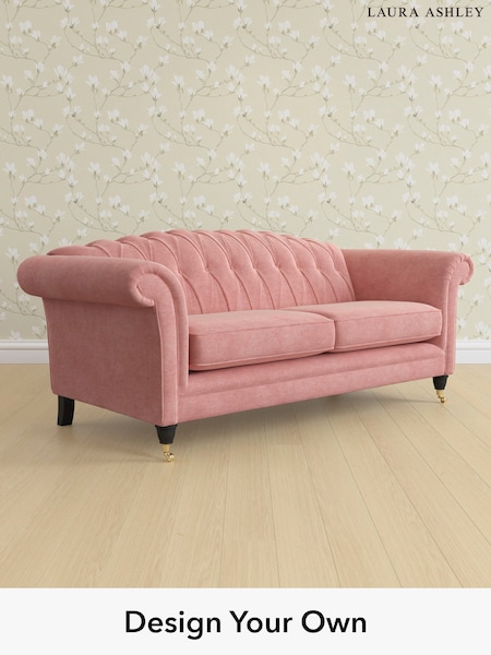 Bainton/Old Rose Pink Gloucester Button Back By Laura Ashley (W47067) | £1,450
