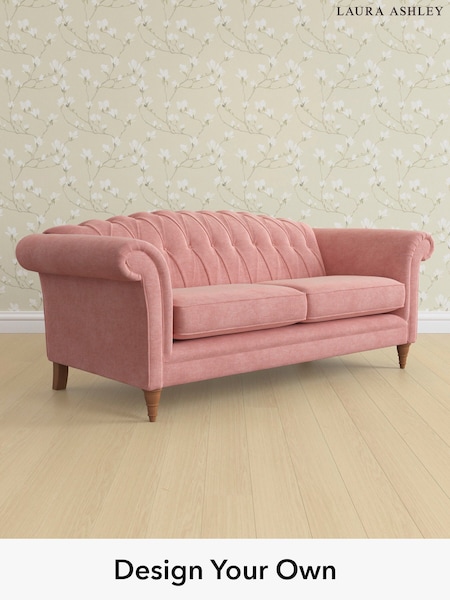 Bainton/Old Rose Pink Gloucester Button Back By Laura Ashley (W47067) | £1,450