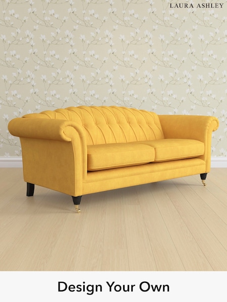 Bainton/Ochre Yellow Gloucester Button Back By Laura Ashley (W47069) | £1,450