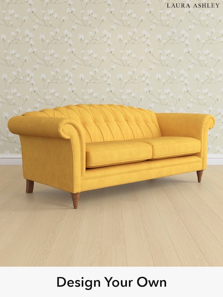 Bainton/Ochre Yellow Gloucester Button Back By Laura Ashley (W47069) | £1,450