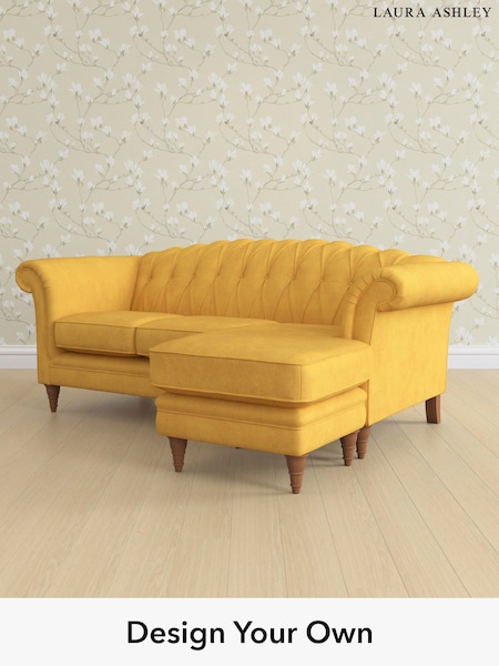 Bainton/Ochre Yellow Gloucester Button Back By Laura Ashley (W47069) | £1,800